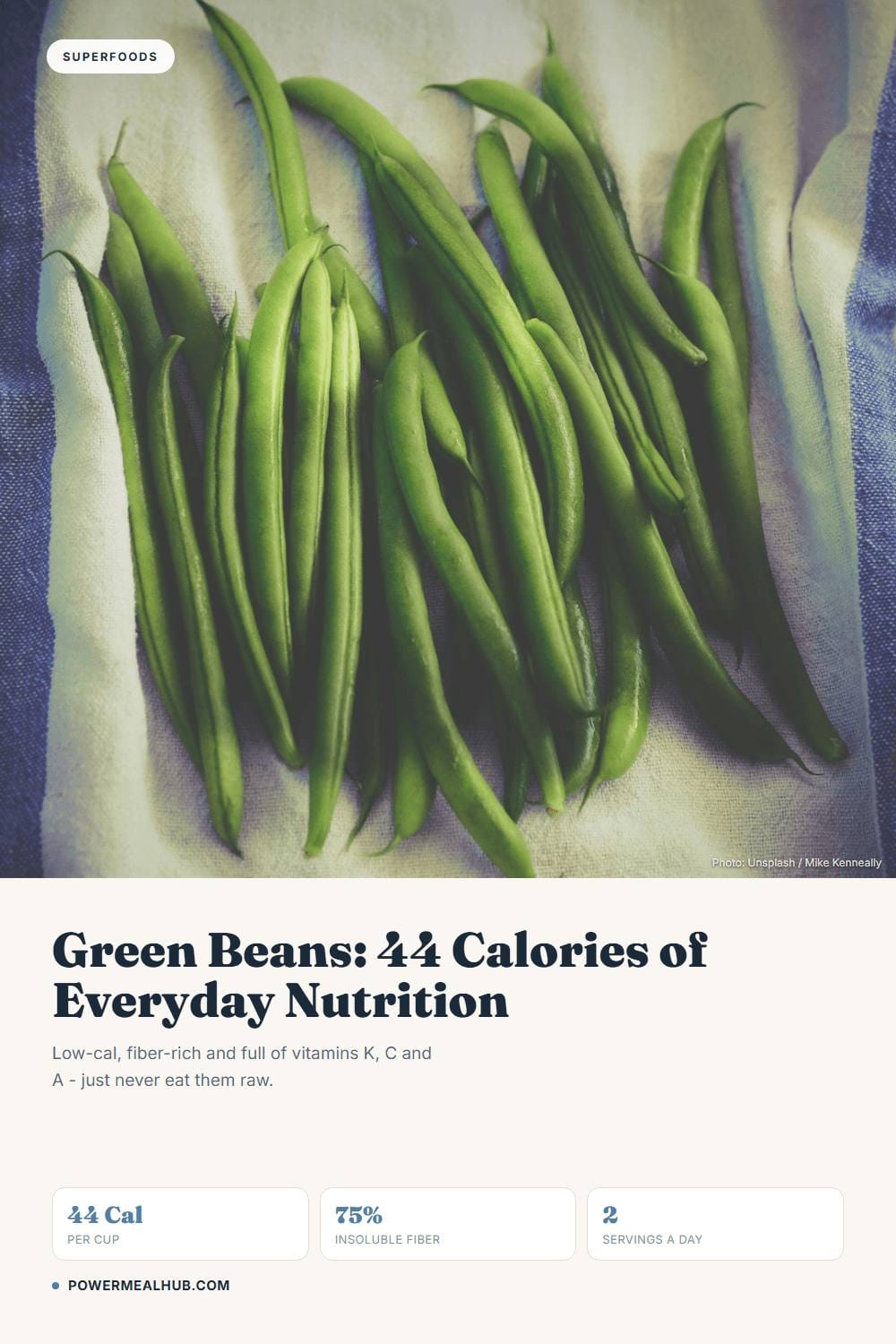 The Bottom Line - Green Beans Benefits Backed by Science