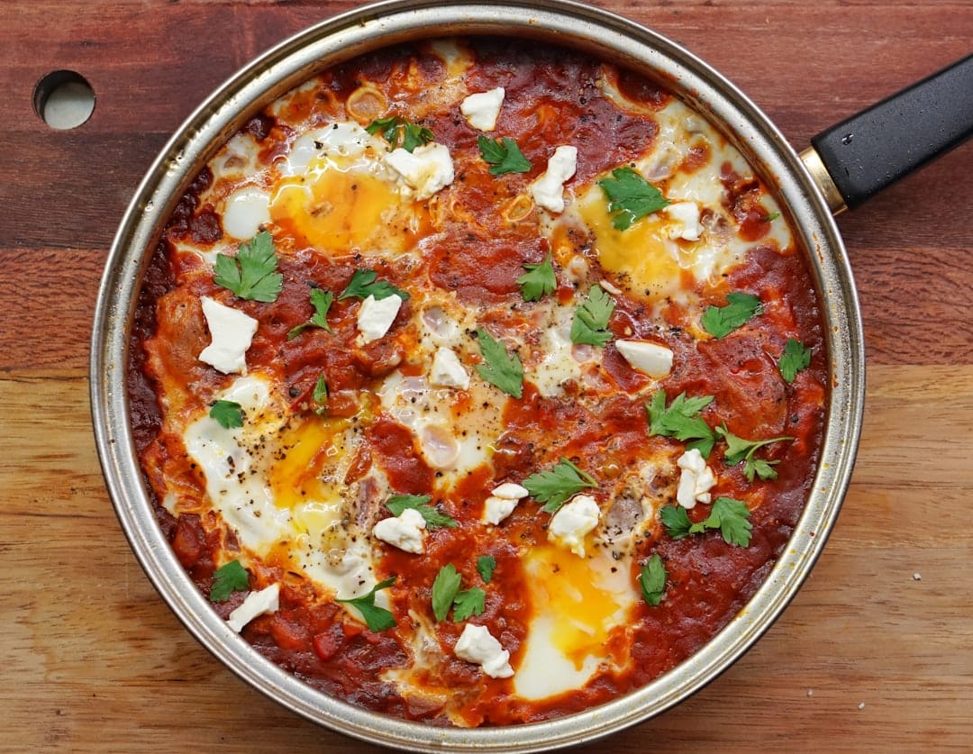 Shakshuka - Mediterranean Diet Breakfast Ideas & Recipes
